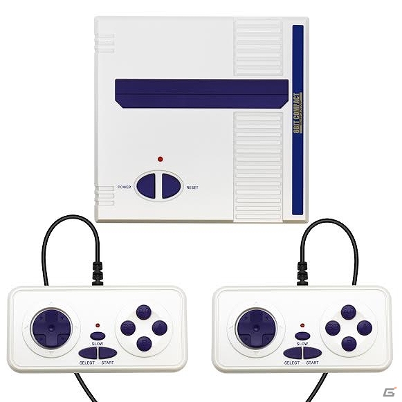 ファミコンのソフトが楽しめる互換機「8ビットコンパクト」が6月5日に発売！88本のオリジナルタイトルも内蔵の画像1