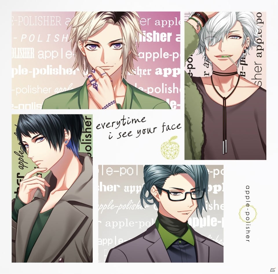 「DYNAMIC CHORD」第4のバンド「apple-polisher」のミニアルバム「every time i see your face」が本日発売！の画像1