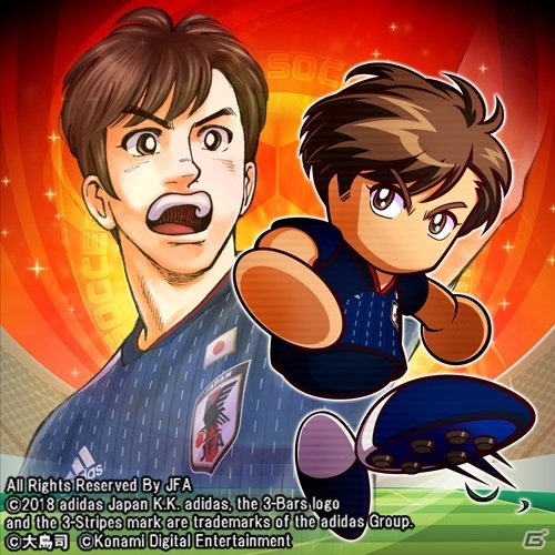 iOS/Android「実況パワフルサッカー」にて「シュート！」とのコラボ第2弾が開始！新イベキャラの追加や記念キャンペーンスタートの画像1