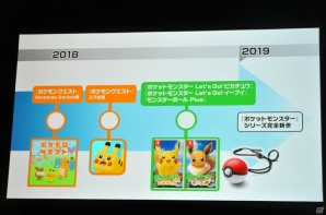 「ポケモンクエスト」「ポケモン Let's Go! ピカチュウ・Let's Go! イーブイ」、そしてSwitch向け完全新作にも言及したポケモン新作発表会をレポートの画像54