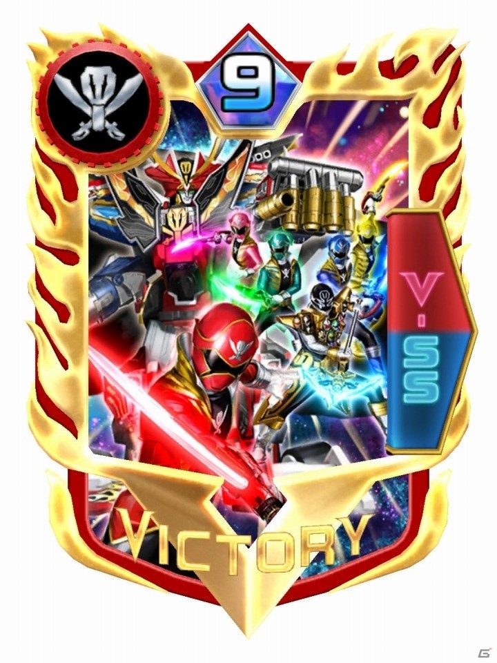 iOS/Android「スーパー戦隊レジェンドウォーズ」伝説を超えた新レアリティ“VICTORY”解禁！ハイパーシンケンレッドが初登場の画像2
