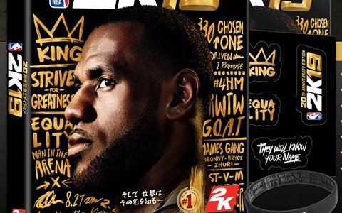PS4/Switch/Xbox One/PC「NBA 2K19」2018年9月発売決定！レブロン・ジェームズ選手が表紙を飾る20周年記念エディションの情報も