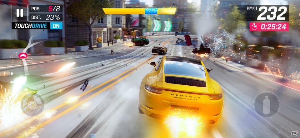 iOS/Android/PC「アスファルト9：Legends」が今夏配信！新たな操作方法「Touchdrive」も登場の画像2