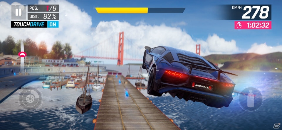 iOS/Android/PC「アスファルト9：Legends」が今夏配信！新たな操作方法「Touchdrive」も登場の画像4