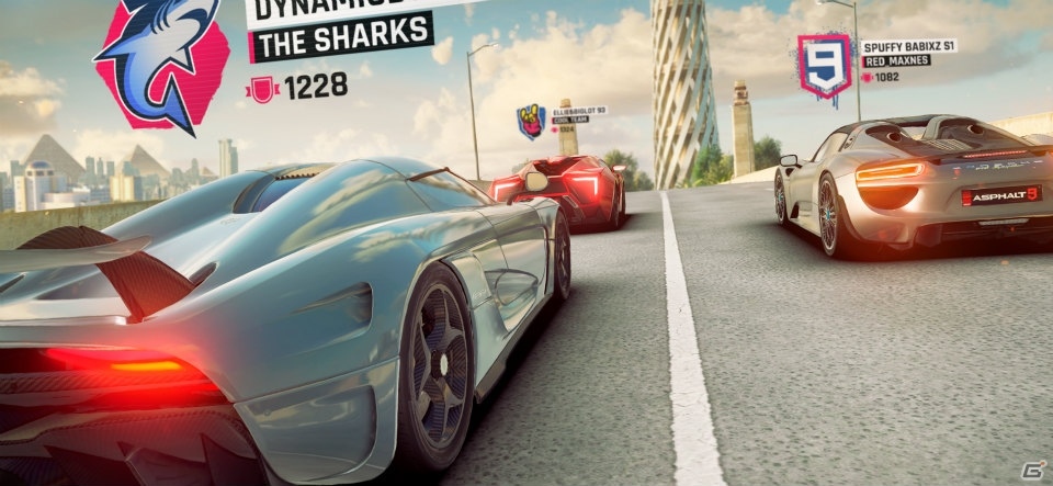 iOS/Android/PC「アスファルト9：Legends」が今夏配信！新たな操作方法「Touchdrive」も登場の画像6