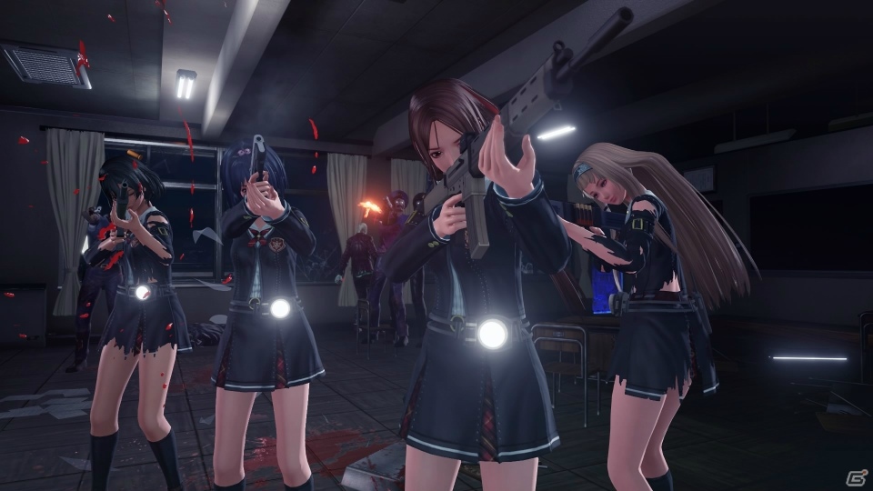 パニックシューティングアクション「スクールガールゾンビハンター」Steam版が販売開始！の画像2