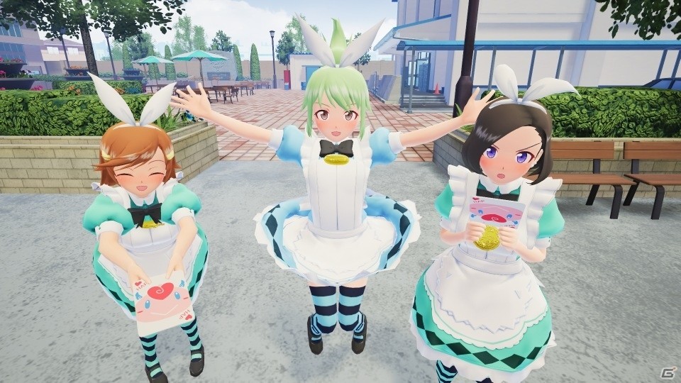 「ぎゃる☆がん2」キュートなアリス衣装やセクシーなミニスカポリス衣装など、DLC衣装第六弾が改心開始！の画像4