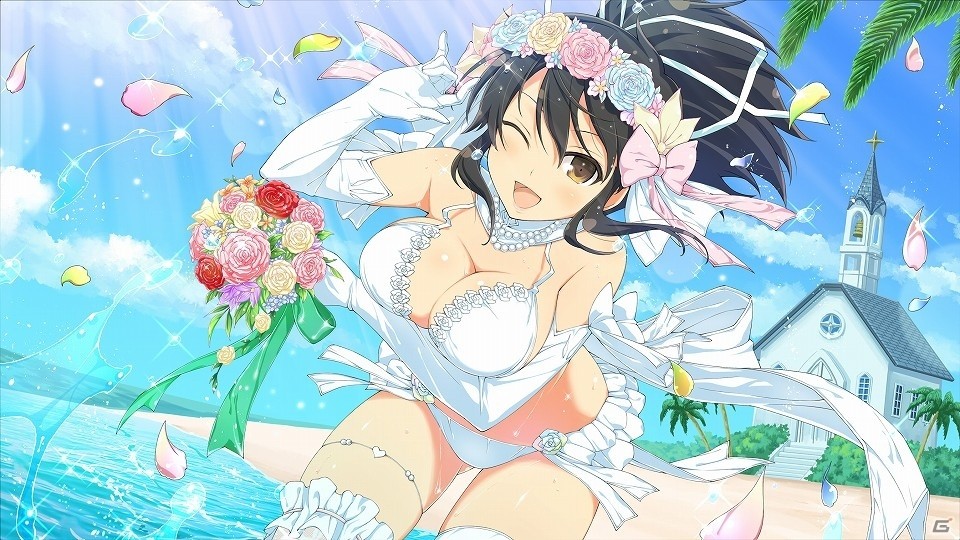 「シノビマスター 閃乱カグラ NEW LINK」総勢28人のシノビ少女がウェディング衣装で勢揃い！人気投票の中間発表もの画像3