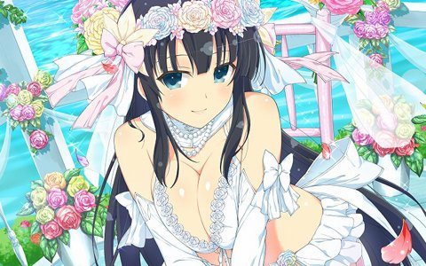 「シノビマスター 閃乱カグラ NEW LINK」総勢28人のシノビ少女がウェディング衣装で勢揃い！人気投票の中間発表も