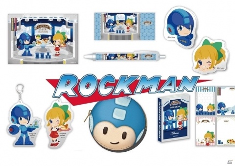イーカプコンにてカプコンカフェグッズが期間限定販売！「ロックマン」「囚われのパルマ」「湯けむり戦国BASARA」がラインナップの画像1