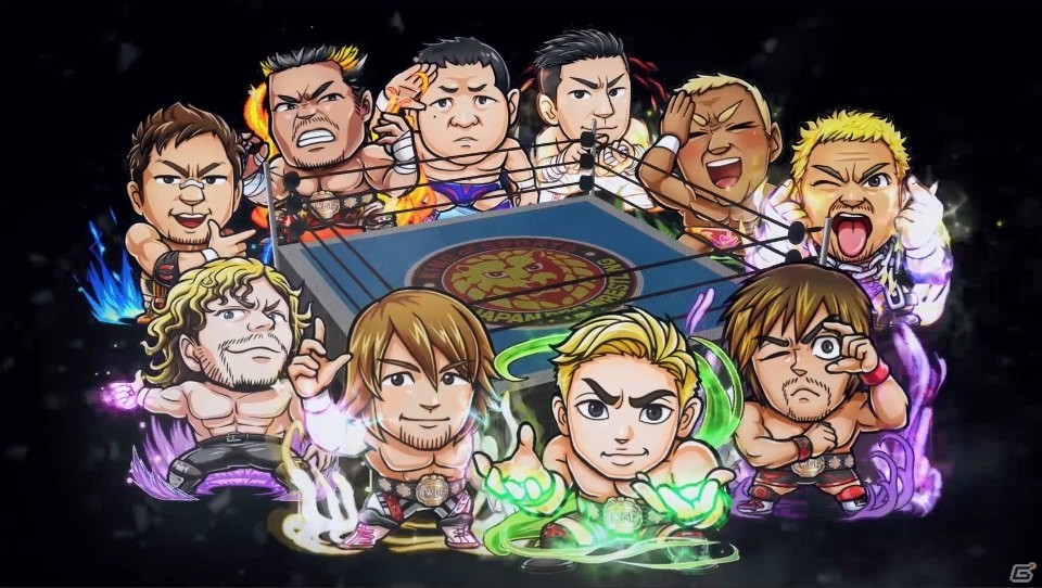「新日本プロレス」×「共闘ことばRPG コトダマン」コラボレーションが6月15日スタート！コラボ特別PVも公開の画像3
