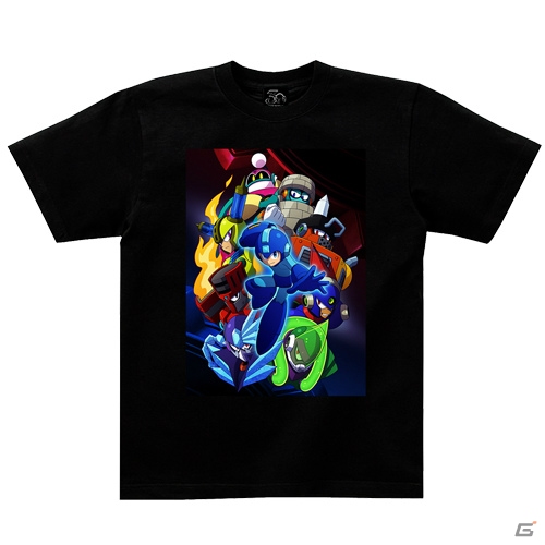 「ロックマン11」と海外版「ロックマンX」のビジュアルTシャツが発売決定！の画像1