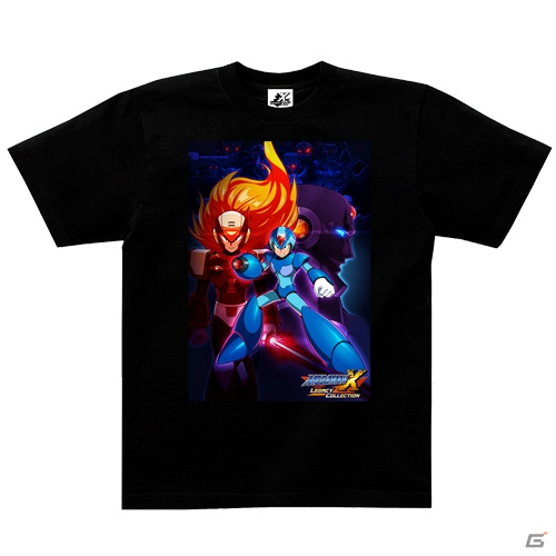 「ロックマン11」と海外版「ロックマンX」のビジュアルTシャツが発売決定！の画像2