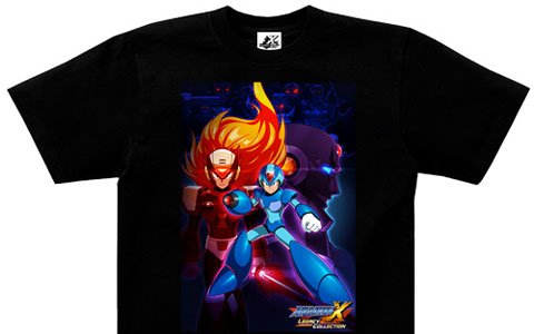 「ロックマン11」と海外版「ロックマンX」のビジュアルTシャツが発売決定！