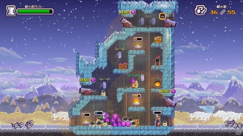 Nintendo Switch版「ノーヒーローズ・ヒア」が配信開始―敵の侵攻からお城を守り抜く共闘アクションの画像5