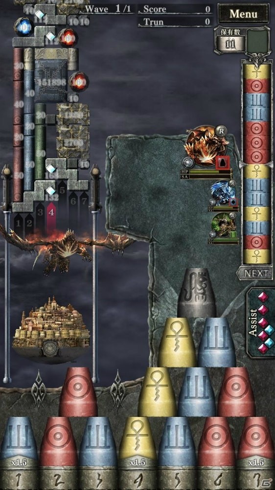 誰も体験したことがない、新しい面白さ―ダークファンタジー・パズル「天空のバルスミラス」が発表の画像15