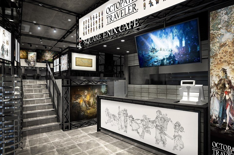 「SQUARE ENIX CAFE」にて「OCTOPATH TRAVELER」とのコラボカフェが6月30日から開催！紹介映像 総集編も公開にの画像1