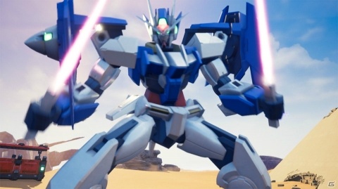 「New ガンダムブレイカー」ゲーム発売後もガンプラが続々と無料配信―「ガンダムビルドダイバーズ」よりガンダムダブルオーダイバーも参戦！の画像4