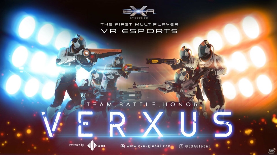 “VR”×“eSPORTS”のコラボレーションによるアトラクション「EXA VERXUS」がプラサカプコン 広島店で稼働開始！の画像1