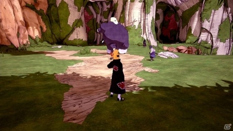 PS4「NARUTO TO BORUTO シノビストライカー」我愛羅、デイダラのバトルスタイルをチェック！仲間とともに拠点制圧を目指す「陣取合戦」も紹介の画像7