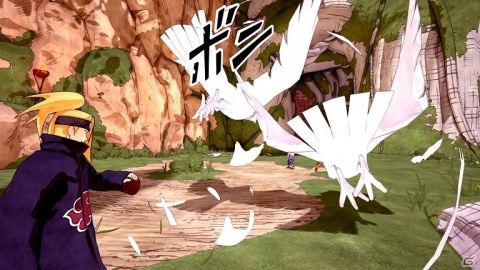 PS4「NARUTO TO BORUTO シノビストライカー」我愛羅、デイダラのバトルスタイルをチェック！仲間とともに拠点制圧を目指す「陣取合戦」も紹介の画像9