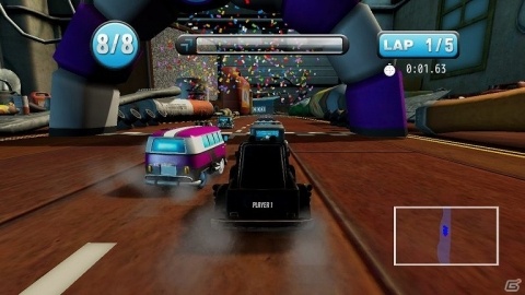 Switch版「Super Toy Cars」が配信開始！おもちゃだらけの子供部屋をサーキットにして遊ぶミニカーレースゲームの画像3