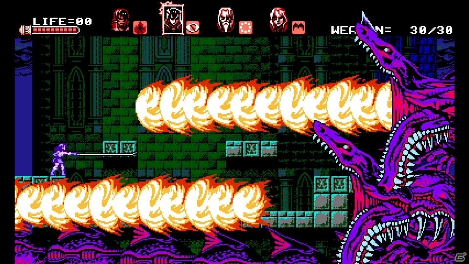 剣と鞭で戦うレトロスタイルアクション「Bloodstained: Curse of the Moon」がDMM GAMESにて販売開始！の画像3