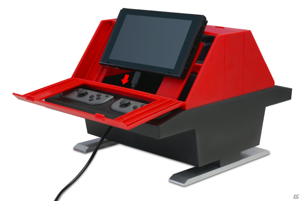 Nintendo Switchがまるでアーケード筐体に！？「対面型アーケードスタンド」が7月3日に発売決定の画像1