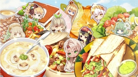料理擬人化RPG「キュイディメ」iOS/Android向けに事前登録受付開始！レアキャラ「いちご大福」をゲットしようの画像2