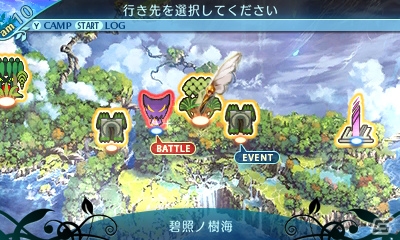 3DS「世界樹の迷宮X」シリーズ初登場のワールドマップを紹介！小迷宮や同行NPCの情報もの画像4