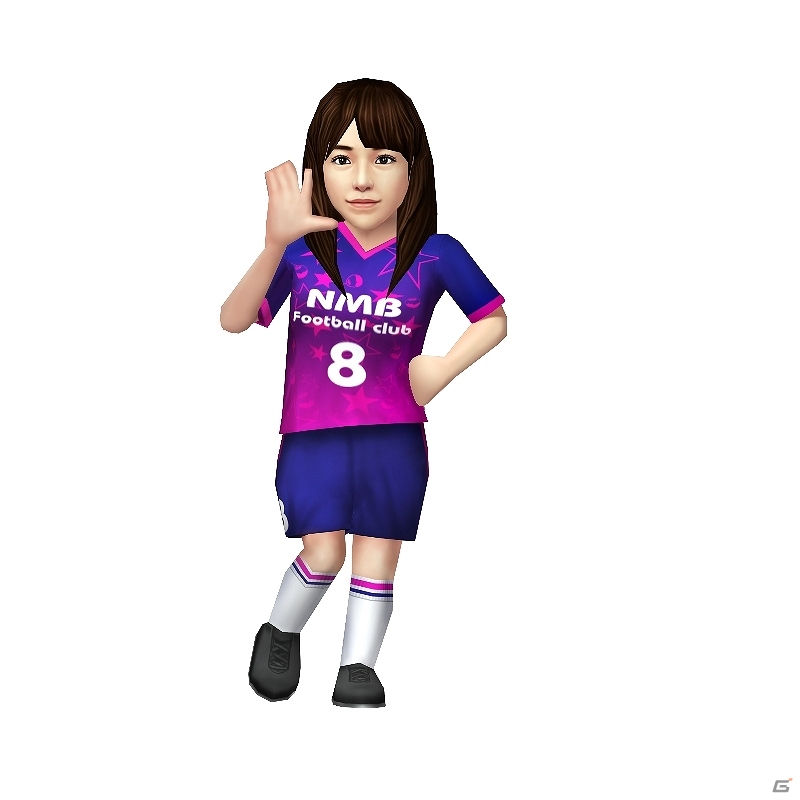 iOS/Android「BFBチャンピオンズ2.0」NMB48磯佳奈江さんがサッカー選手になって登場！の画像2