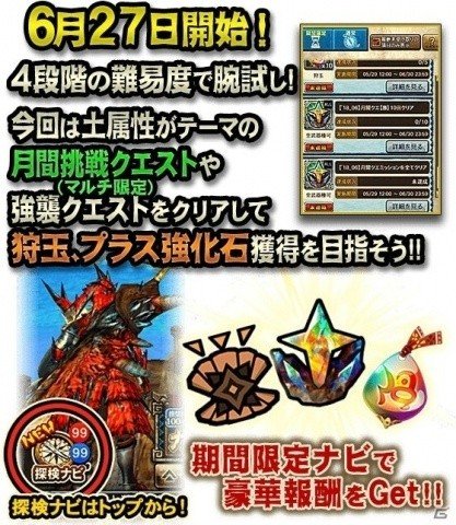 「モンスターハンター エクスプロア」アップデート「大地砕く衝撃！覇竜アカムトルム」実施！の画像5