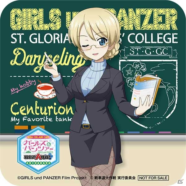 「セガコラボカフェ ガールズ＆パンツァー 戦車道大作戦！」開催決定！メニューや特典を紹介の画像19