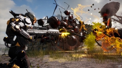 PS4「EARTH DEFENSE FORCE: IRON RAIN」新たな侵略兵器や主人公が属する“ブラスト小隊”を紹介！の画像25