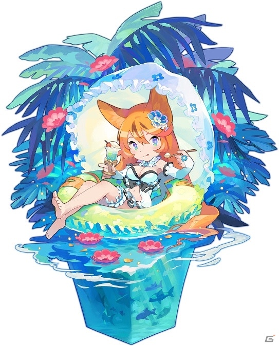 「セブンズストーリー」初の★5盾ユニット“バカンスの騎士 オランジェ”も登場する「太陽サンサンフェス第1弾」が開催！の画像1