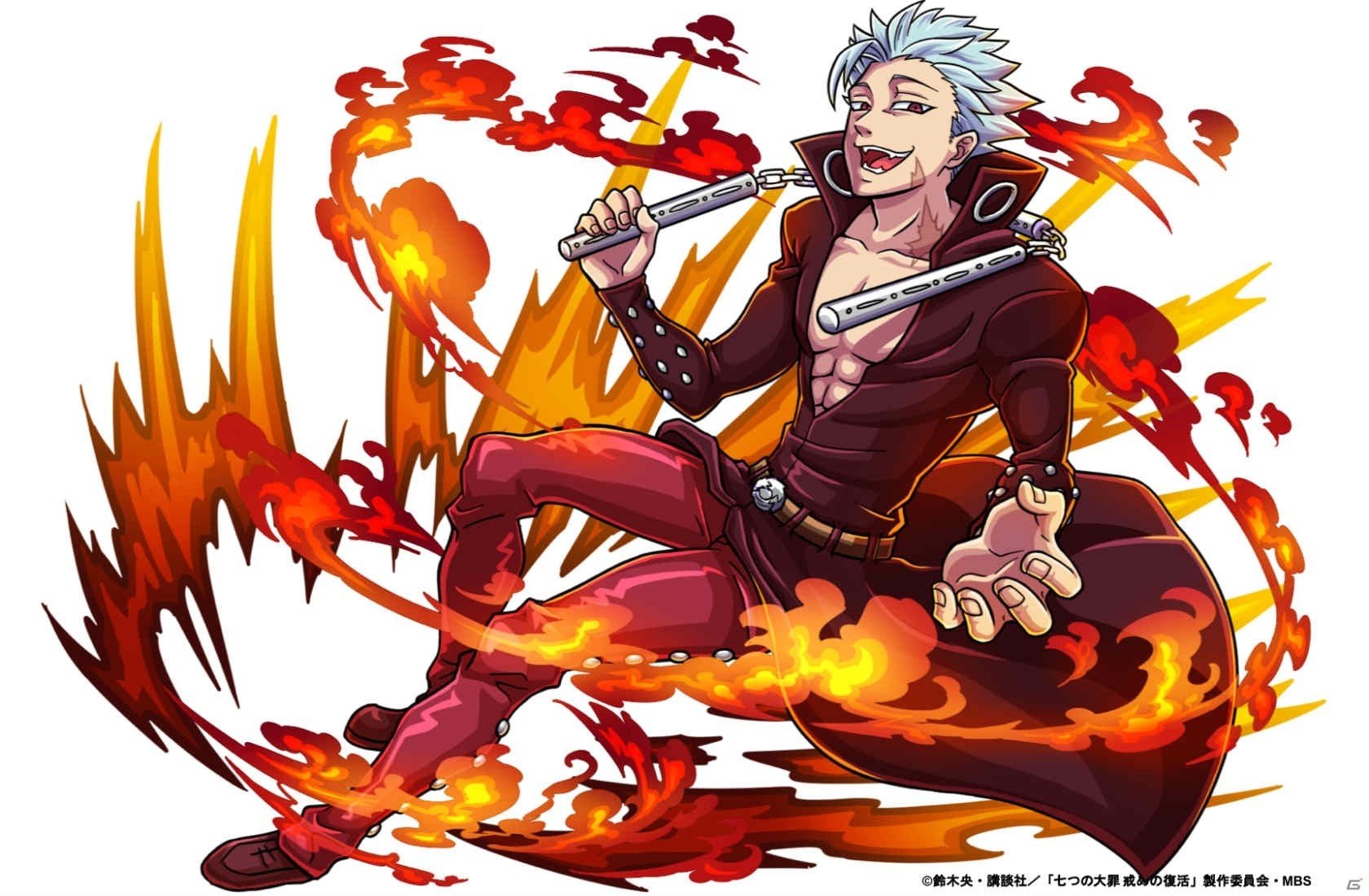 「ドラゴンエッグ」にて「七つの大罪～戒めの復活～」とのコラボが開催！オリジナル装備も登場の画像4