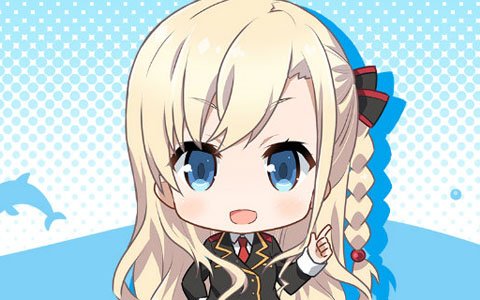 「ハイスクール・フリート 艦隊バトルでピンチ！」ヴィルヘルミーナのTwitterアイコン、ヘッダーを配布！