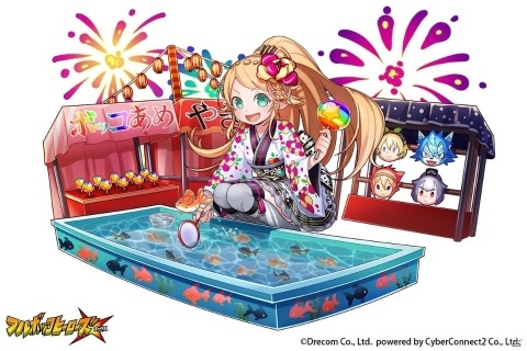 「フルボッコヒーローズX」浴衣ver.の限定ヒーローが登場！イベント「縁日連なる風物詩」も開催の画像3