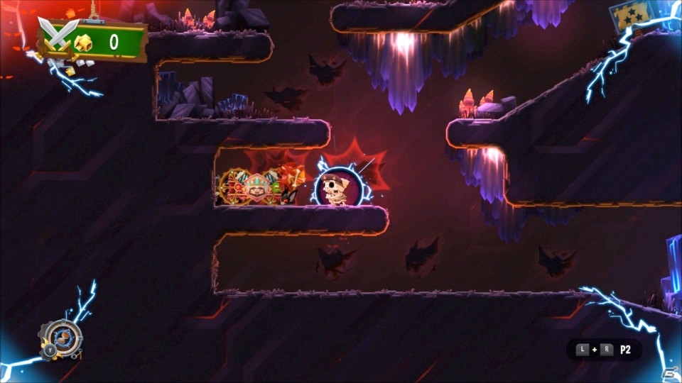 パズル系横スクロールアクション「チャリオット 王様パック」がSwitchで配信開始の画像3
