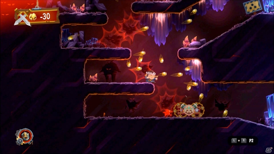 パズル系横スクロールアクション「チャリオット 王様パック」がSwitchで配信開始の画像8