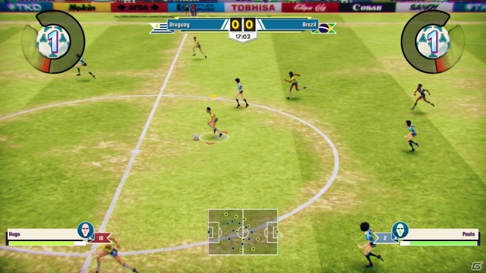 Switch「Legendary Eleven」が配信開始―70年代～90年代のサッカー界にインスパイアされたアーケードサッカーゲームの画像2
