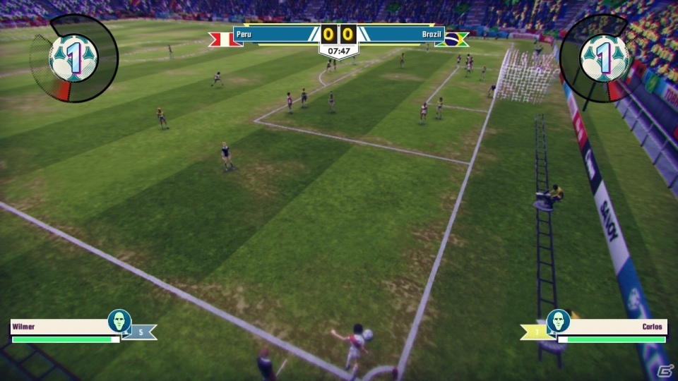 Switch Legendary Eleven が配信開始 70年代 90年代のサッカー界にインスパイアされたアーケードサッカーゲームの画像 ゲーム情報サイト Gamer