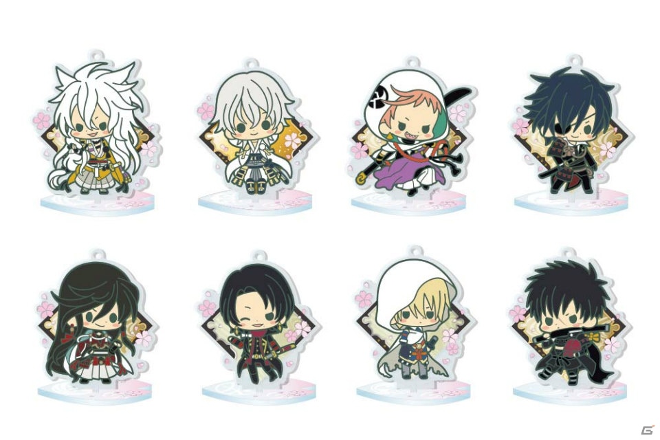 「刀剣乱舞-ONLINE-」デフォルメアクリルスタンド第2弾！小狐丸や加州清光、同田貫など全8種類の画像1