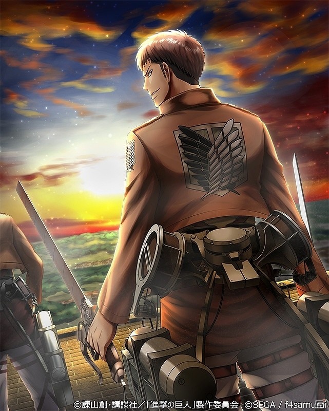 「オルタンシア・サーガ -蒼の騎士団-」アニメ「進撃の巨人」とのコラボユニット情報が公開！の画像3