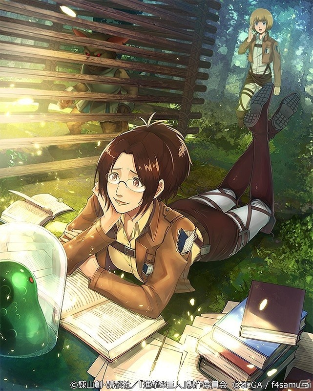 「オルタンシア・サーガ -蒼の騎士団-」アニメ「進撃の巨人」とのコラボユニット情報が公開！の画像4