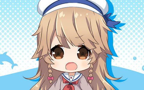 「ハイスクール・フリート 艦隊バトルでピンチ！」納沙 幸子のTwitterアイコン、ヘッダーを配布！