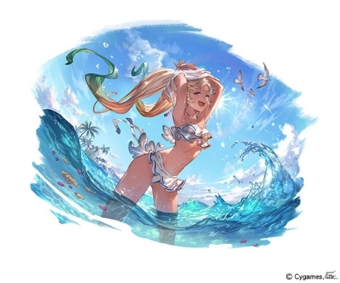 「グランブルーファンタジー」水着バージョンキャラの解放武器が登場！カタリナやイオのEX POSEも追加の画像6