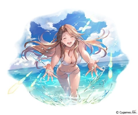 「グランブルーファンタジー」水着バージョンキャラの解放武器が登場！カタリナやイオのEX POSEも追加の画像8