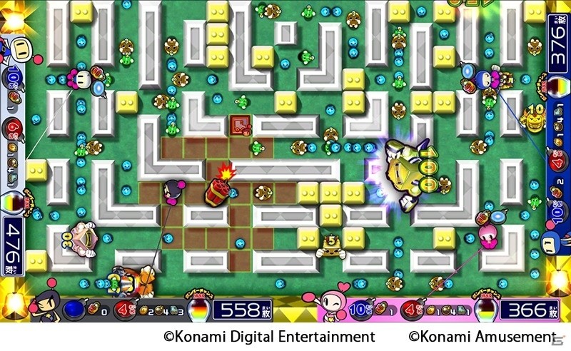 メダルゲーム「ボンバーマン・ザ・メダル」が稼働開始！の画像2
