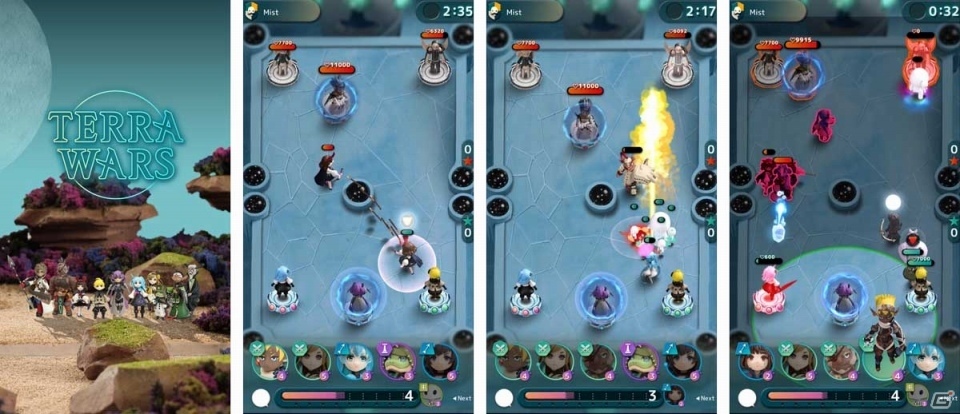 「テラウォーズ」iOS/Android端末向けに第2回クローズドβテストの募集が開始!
